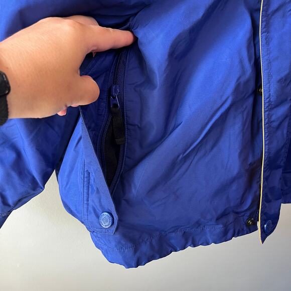 Columbia Vintage Men's Boulder Ridge Double Layer Jacket Coat Blue Size Large - Picture 4 of 14